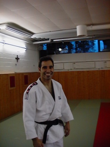 Carlos, my uke for the Kata and Judo part